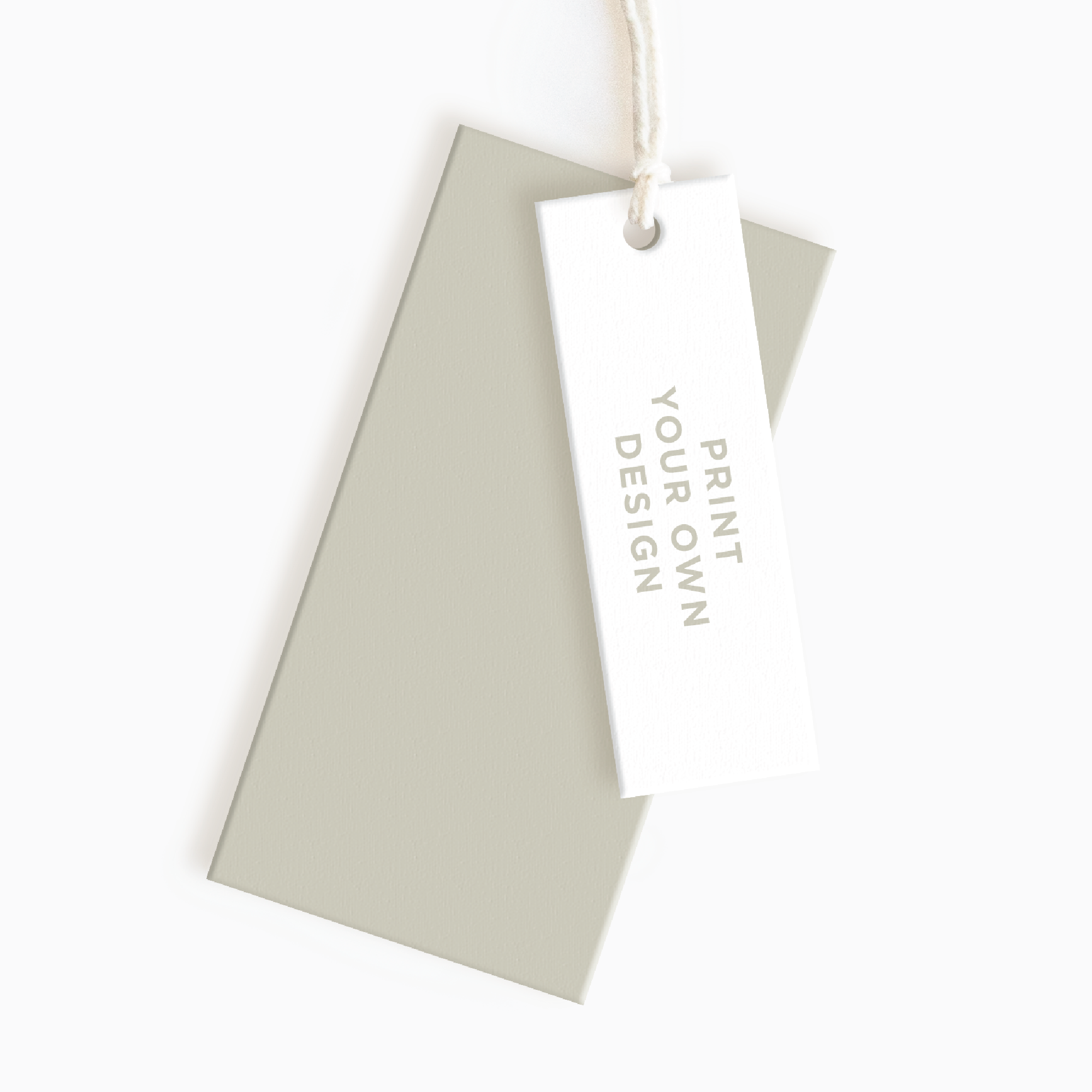 Print Your Own Layered Hang Tag