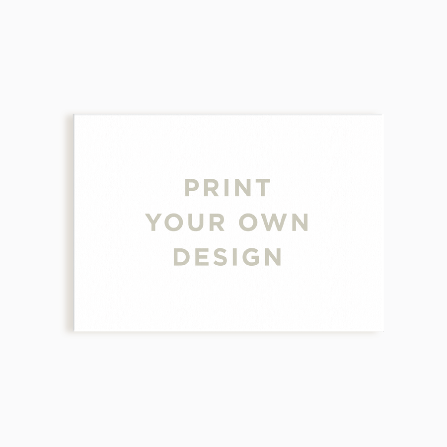 Print Your Own Insert Card