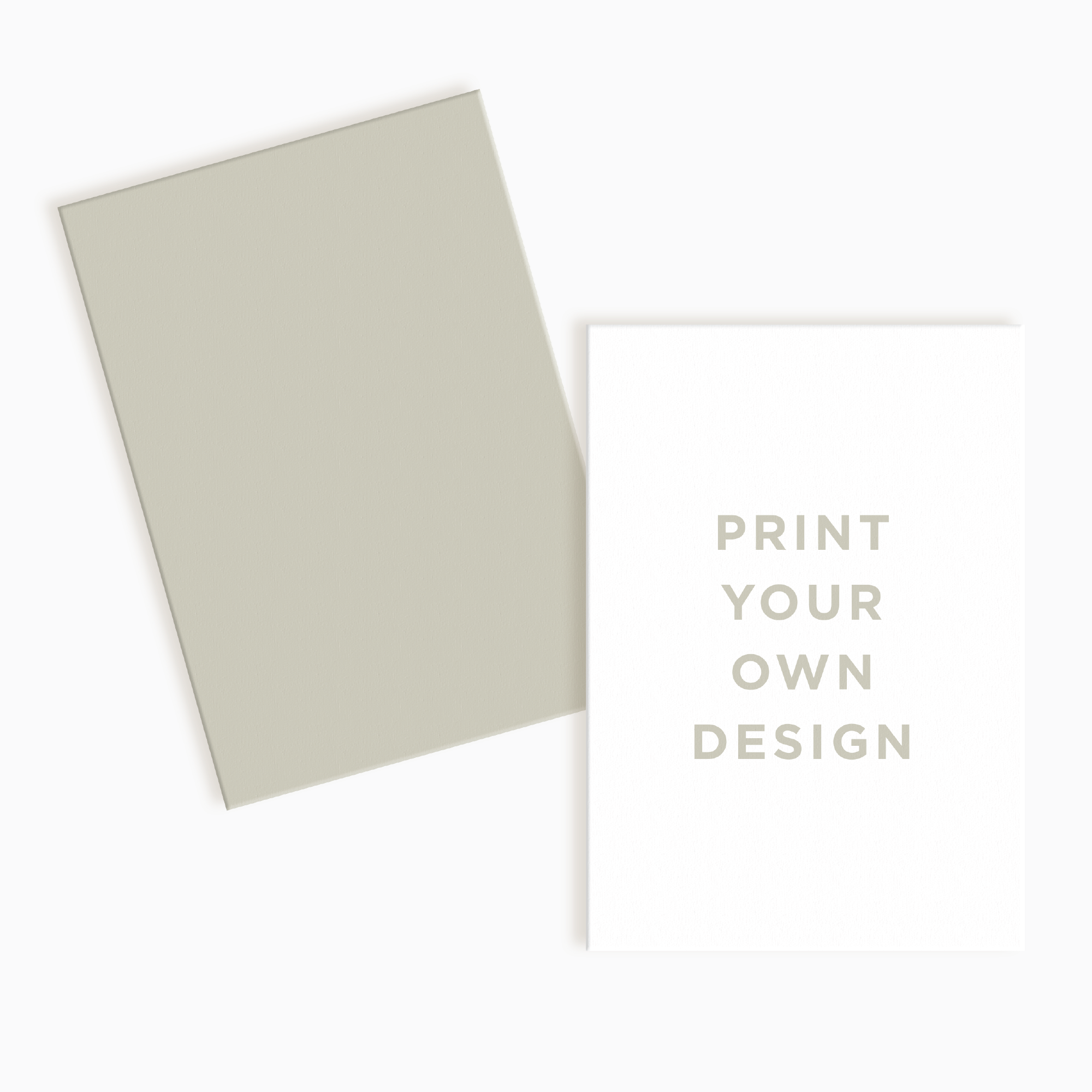 Print Your Own Vertical Insert Card