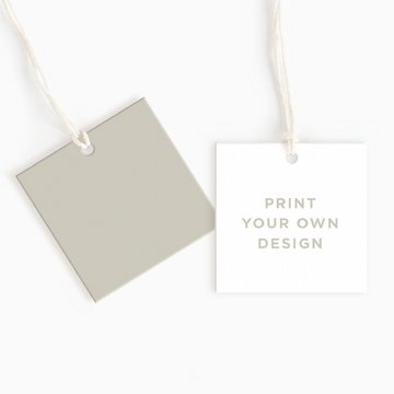 Print Your Own Square Hang Tags