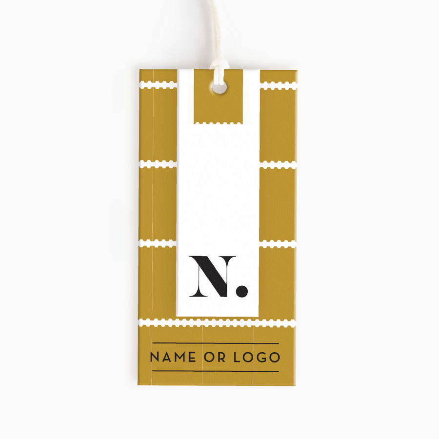 Quincy Street Layered Hang Tag