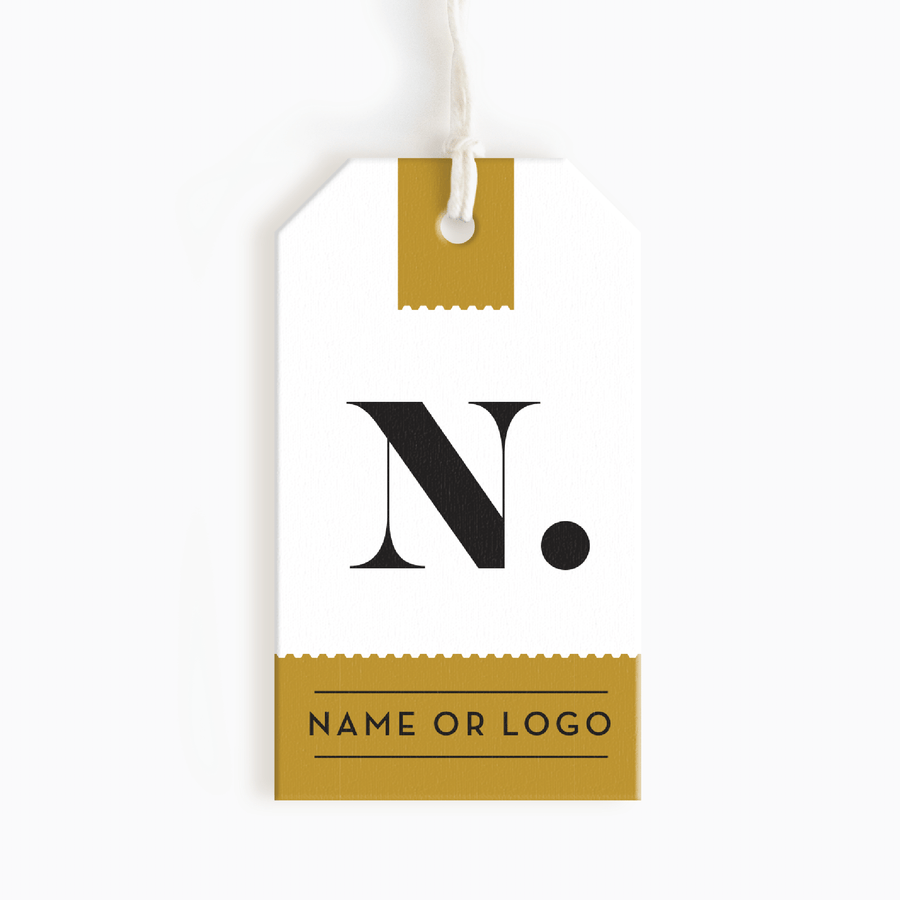 Quincy Street Angled Corner Hang Tags