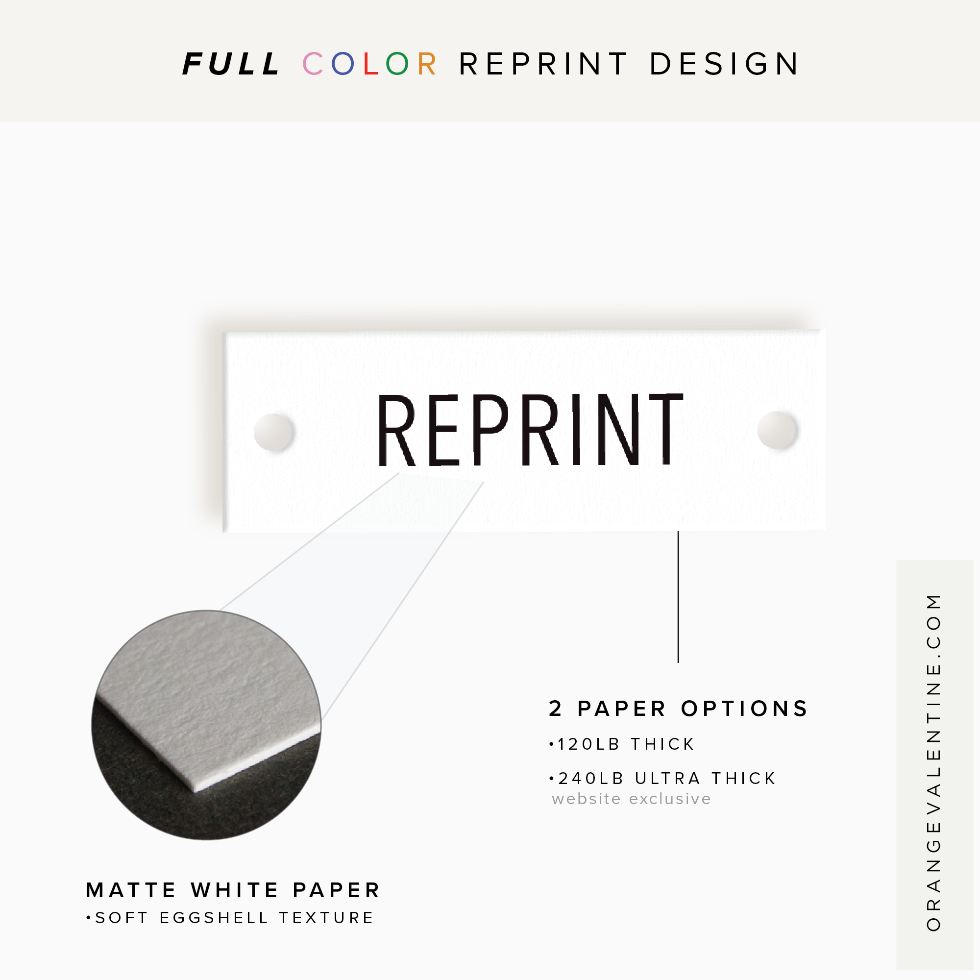 Reprint Your Wrap Tag